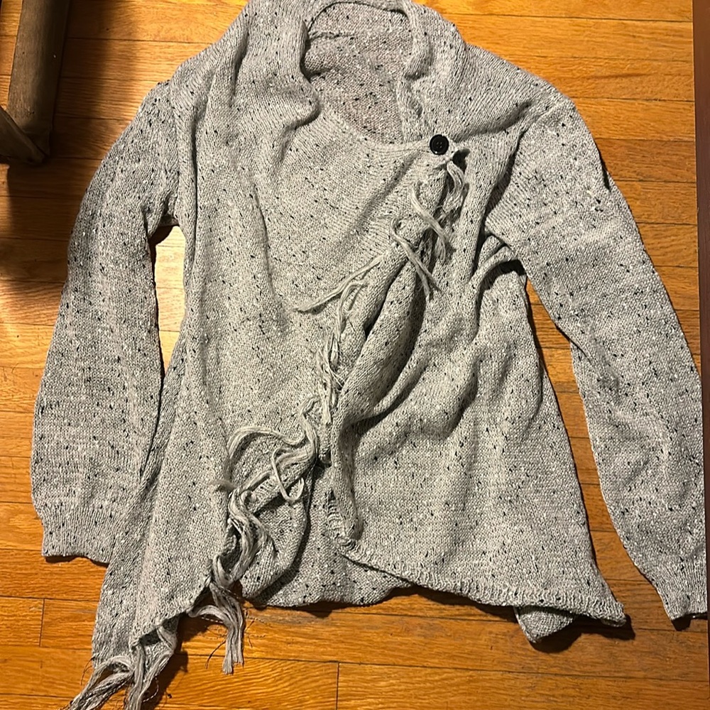 Wrap sweater